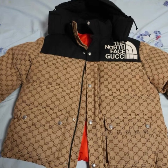 Gucci Shoes - Gucci Tan and Black Puffer Jacket